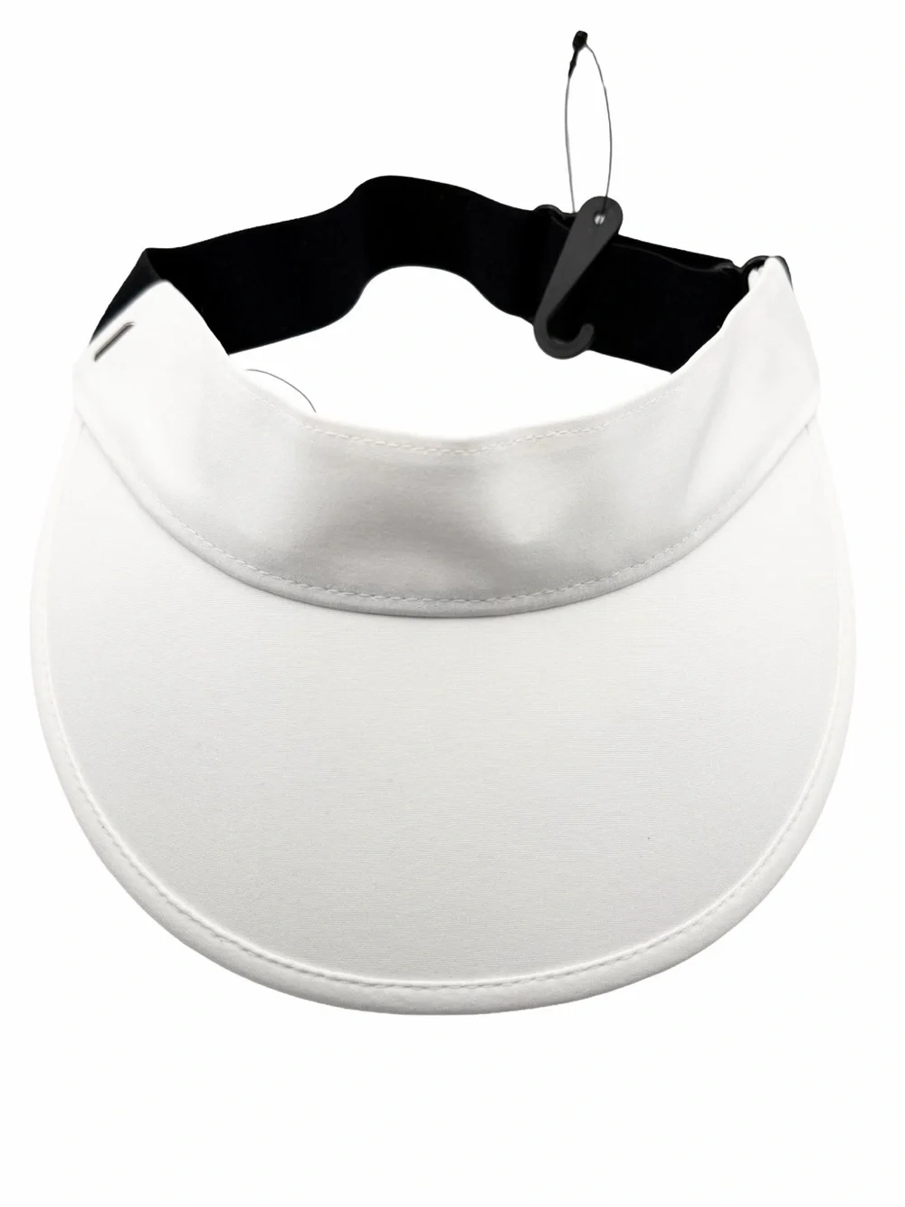 Calvin Klein White Logo Adjustable Sun Visor Hat